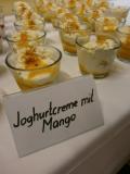 Joghurtcreme mit Mango
